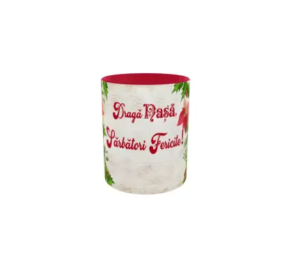 Draga nasa sarbatori fericite, cana din ceramica, 330ml, model cgs1812